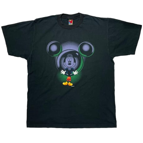 DISNEY VINTAGE MICKEY MIRROR TEE BLACK XL 9729