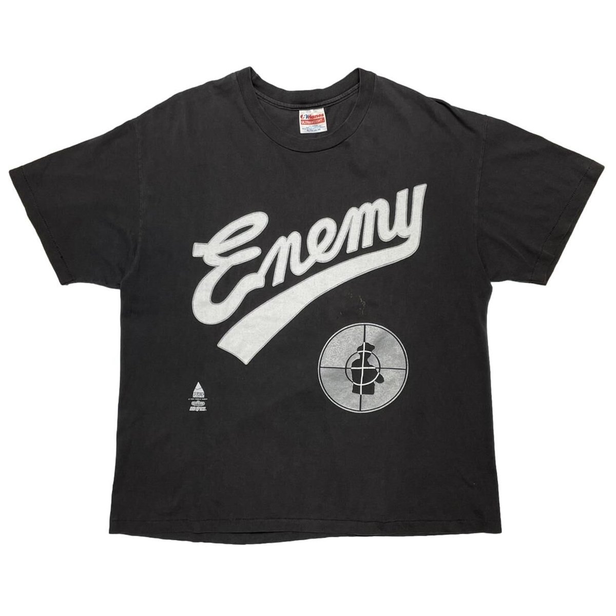 PUBLIC ENEMY 1991 TARGET TEE KANYE WEST WEARING