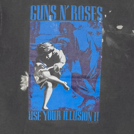 GUNS N' ROSES USE YOUR ILLUSION 1＆2 DOUBLE SIDE BROCKUM LARGE 3743