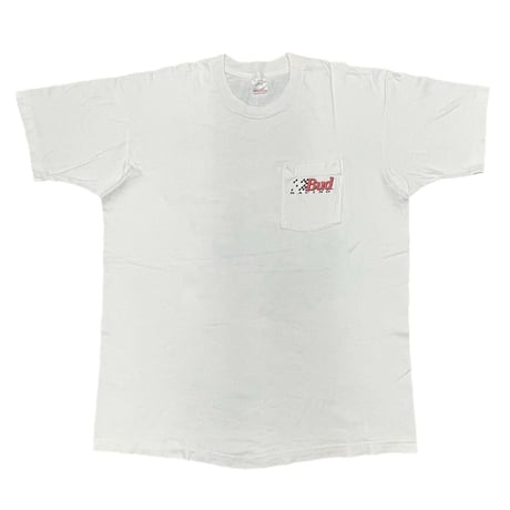 Budweiser 1995 SCHRADER K POCKET WHITE FRUIT OF THE LOOM XL 2702
