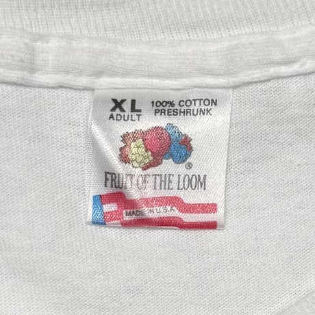 LAST ACTION HERO 1993 MOVIE PROMO BIG MISTAKE WHITE FRUIT OF THE LOOM XL 4625
