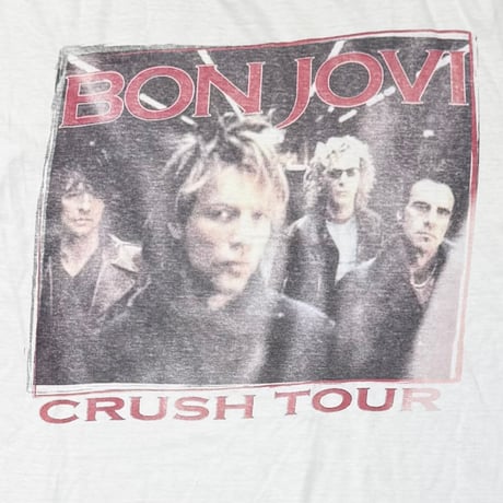 BON JOVI	 CRUSH TOUR LS  WHITE DELTA XL 1191