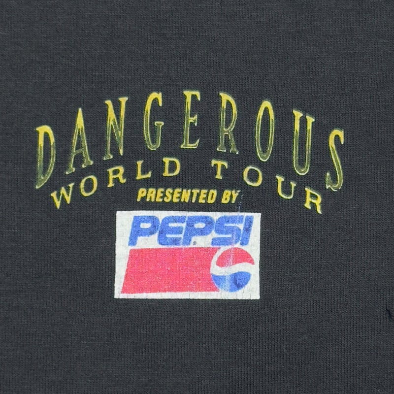 MICHAEL JACKSON DANGEROUS WORLD TOUR PRESENTED