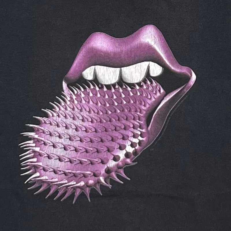 ローリングストーンズ L スパイクタン パープル ヴードゥーラウンジ ローリングストーンズ L スパイクタン パープル ヴードゥーラウンジ