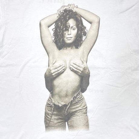 JANET JACKSON 1993 WORLD TOUR WHITE FITS XL 4267