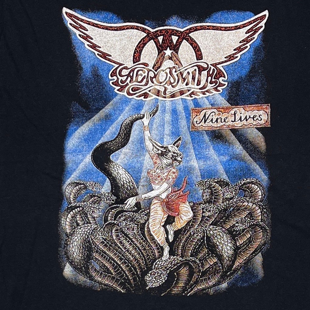 AEROSMITH NINE LIVES TOUR 1997 BOOTLEG FITS LAR