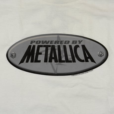 METALLICA POWERED BY METALLICA ARM PRINT LS WHITE ALSTYLE LARGE 3358