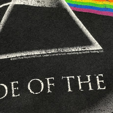 PINK FLOYD 2007 DARK SIDE OF THE MOON TEE LARGE 7431