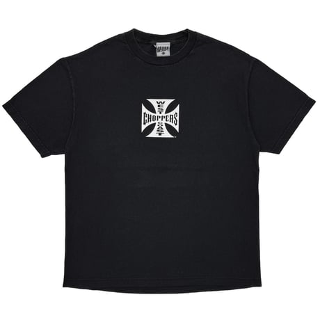 WEST COAST CHOPPERS IRON CROSS LONG BEACH CA SS BLACK LARGE 4631