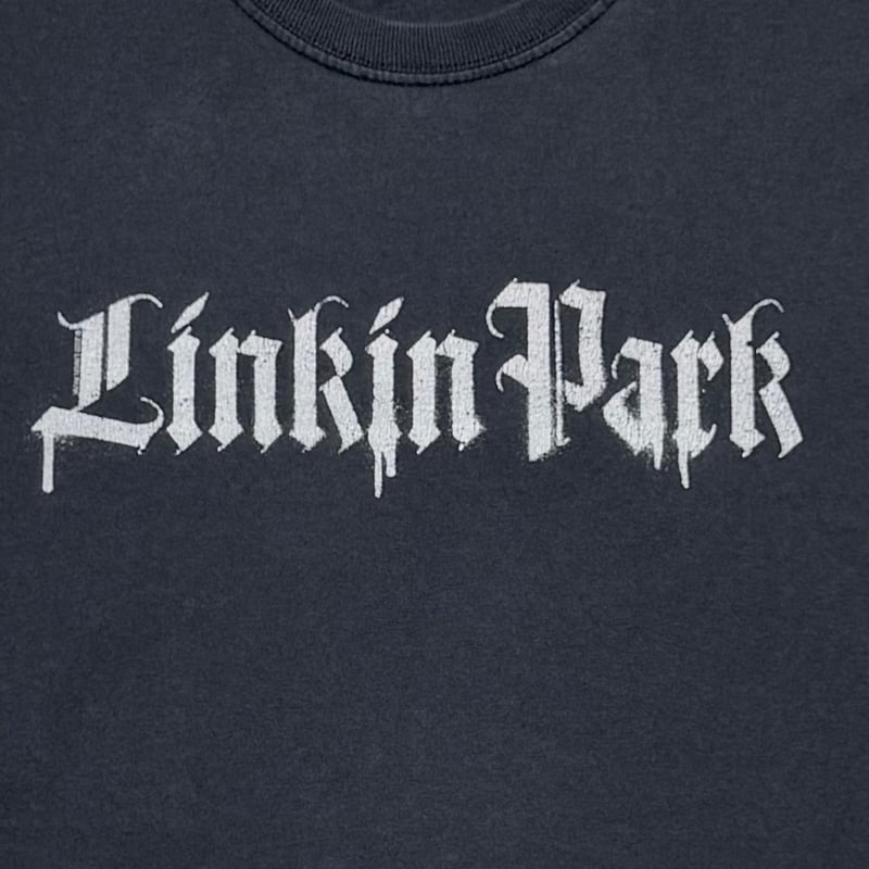 LINKIN PARK OLD ENGLISH LOGO HANES LARGE 8252 |