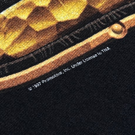 ROLLING STONES GOLD LIP & TONGUE BRIDGES TO BABYLON WORLD TOUR 1997 anvil LARGE 4883