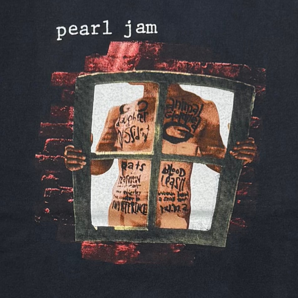PEARL JAM WINDOW PAIN TOP HEAVY XL 1748 | great