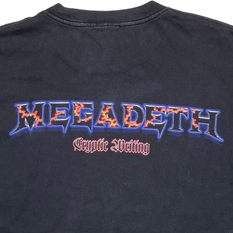 MEGADETH 1998 CHAOS! COMICS CRYPTIC WRITING GIANT XL 1128
