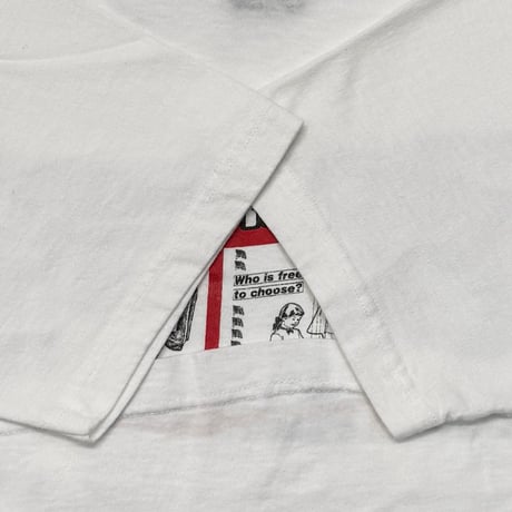 RAGE AGAINST THE MACHINE BARBBARA KRUGER WHITE GIANT LARGE 1956