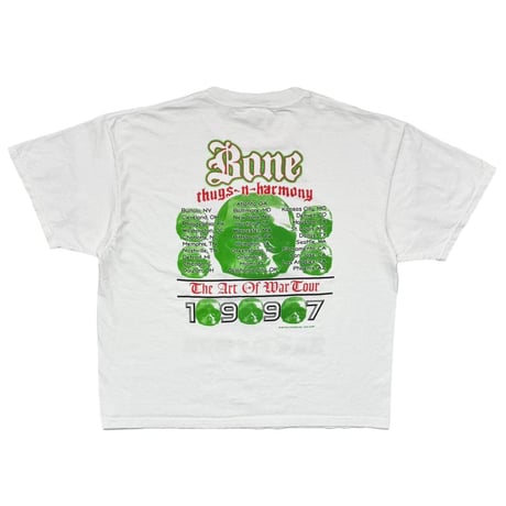 BONE THUGS-N-HARMONY 1997 ART OF WAR TOUR WHITE DELTA XL 2509