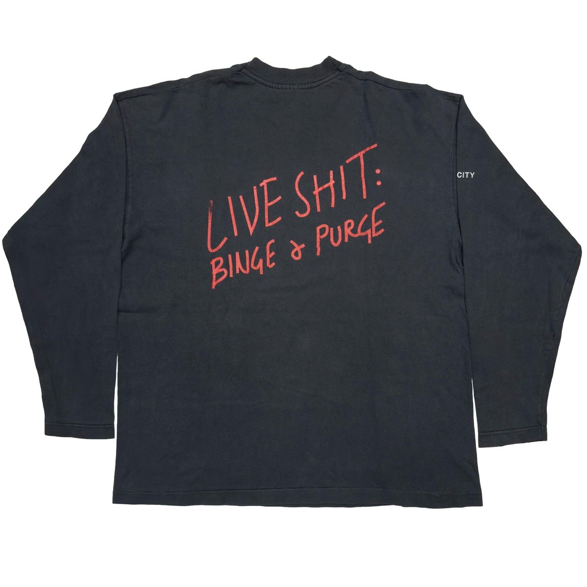 METALLICA LIVE SHIT BINGE & PURGE LS SCREEN STA...