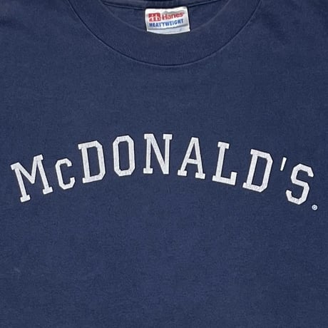 McDONALD'S ATHLETIC HANES XL NAVY 0321