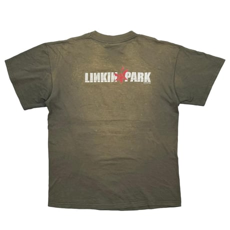 LINKIN PARK 2001 HYBRID THEORY FADED OLIVE LARGE 1312