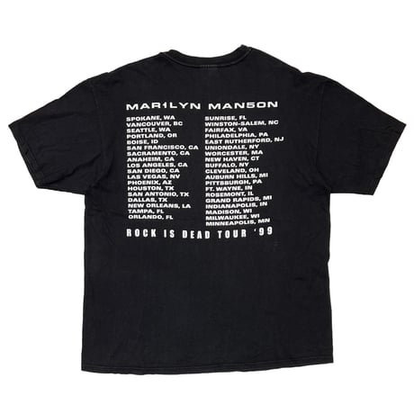 MARILYN MANSON ROCK IS DEAD WINTERLAND XL 8589