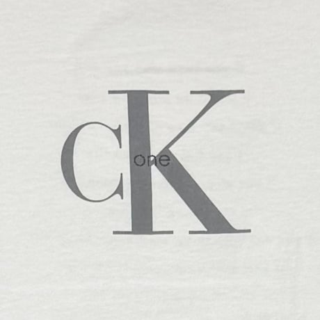 CALVIN KLEIN CK ONE HAS BACK PRINT CK TAG XL 8338