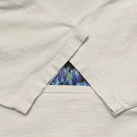 PAUL McCARTNEY 1993 THE NEW WORLD TOUR WHITE BROCKUM LARGE 5762