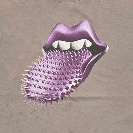 THE ROLLING STONES PURPLE SPIKE TONGUE VOODOO LOUNGE BROCKUM XL 9959