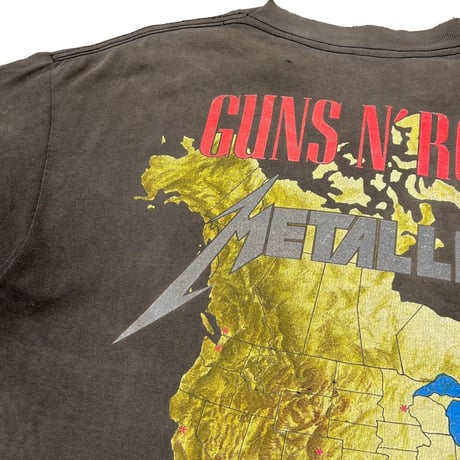 GUNS N' ROSES x METALLICA 1992 TOUR BROCKUM LARGE 9780