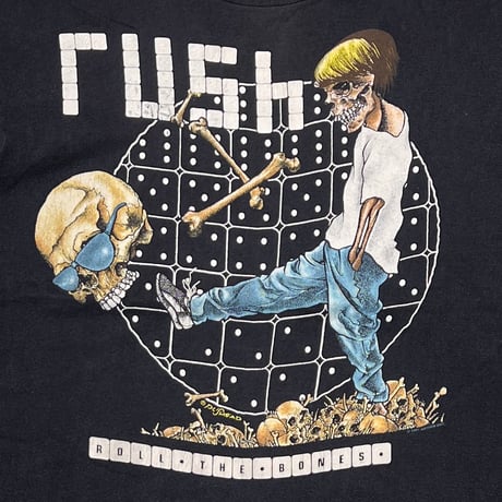 RUSH PUSHEAD 1991 ROLL THE BONES FITS XL 5007