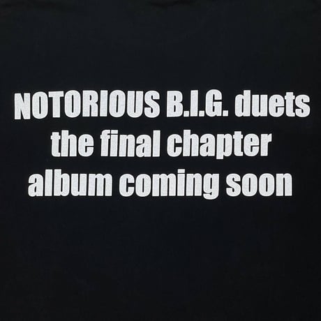 NOTORIOUS B.I.G. THE FINAL CHAPTER ALBUM PROMO REMEMBER FRANK WHITE LARGE 9139