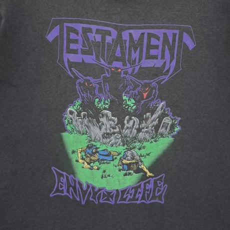 TESTAMENT ENVY LIFE PRACTICE WHAT YOU PREACH TOUR 1990 XL 8531