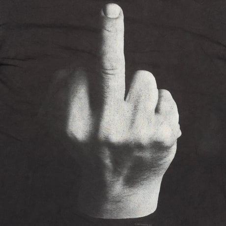 OLD & VINTAGE FUCK HANDSIGN 1999 MEDIUM 4364