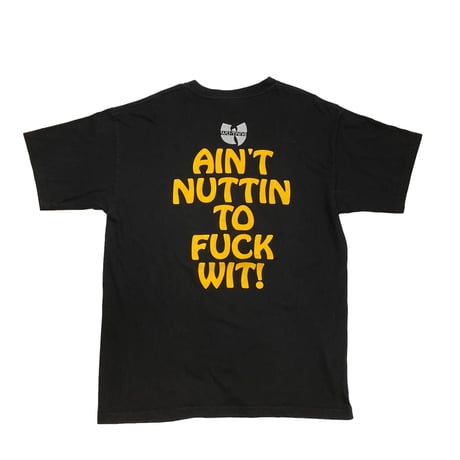 WU-TANG CLAN AIN'T NUTTIN TO FUCK WIT! MURINA MADE IN USA XL 9347