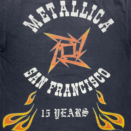 METALLICA SAN FRANCISCO 15 YEARS LS TEE GINAT XL 2911