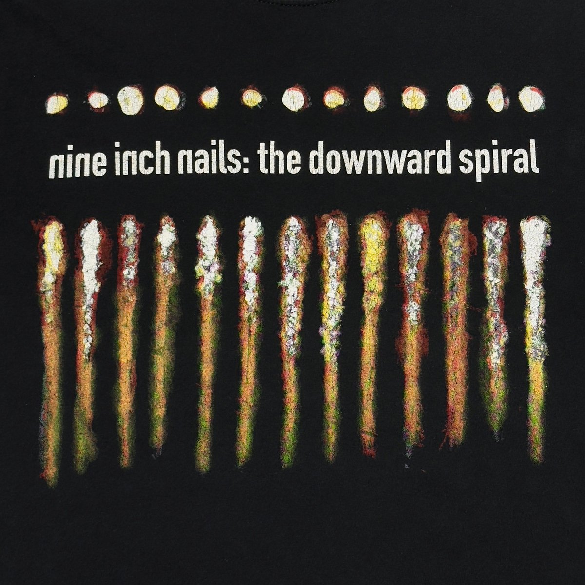 NINE INCH NAILS THE DOWNWARD SPIRAL GILDAN LARG