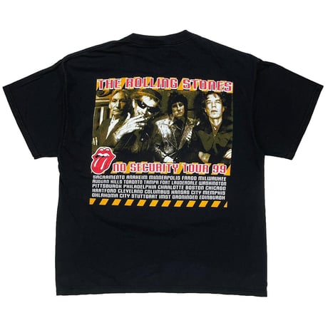 THE ROLLING STONES NO SECURITY TOUR 1999 DOUBLE SIDE DELTA XL 8116