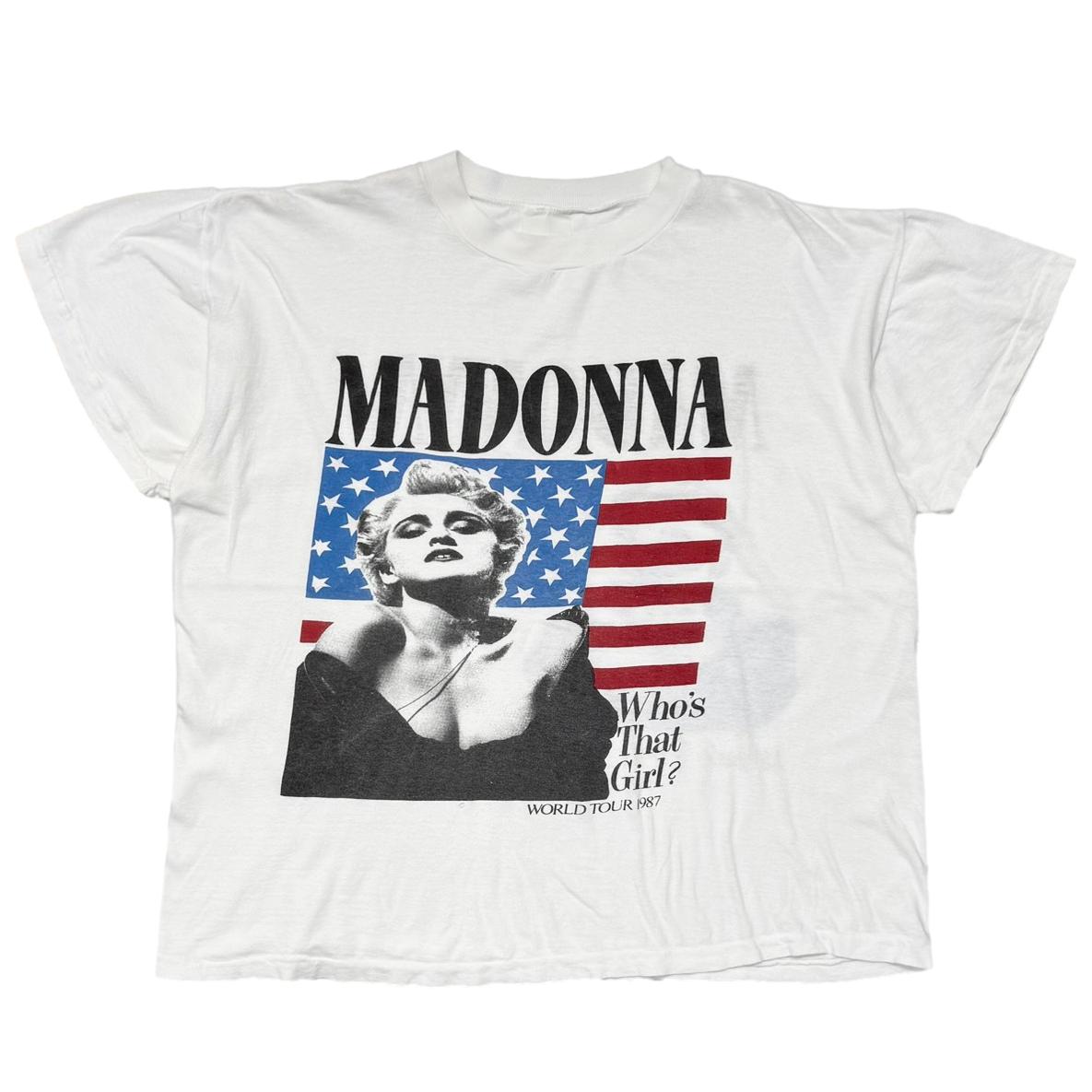 MADONNA WHO'S THAT GIRL WORLD TOUR 1987 AMERICA
