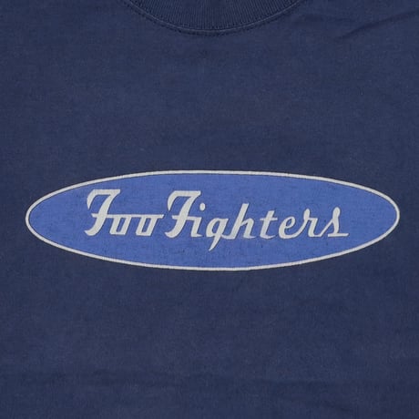FOO FIGHTERS OVAL LOGO NAVY FITS XL 6590