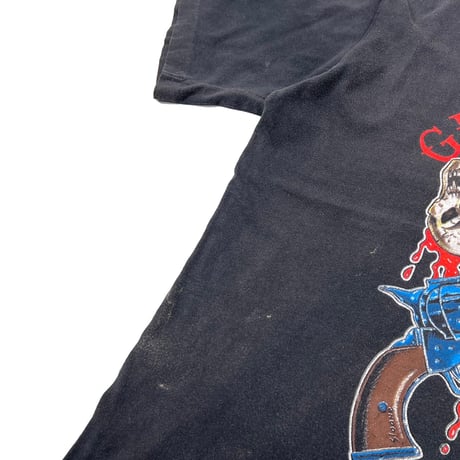 GUNS N' ROSES SKULL CROSS GUN USE YOUR ILLUSION FITS XL 6581