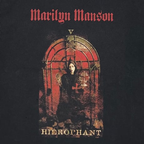 MARILYN MANSON TARROT CARD HIEROPHANT FITS LARGE 2567