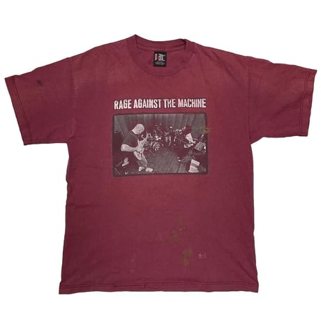 RAGE AGAINST THE MACHINE 1997 NORTH AMERICAN TOUR GIANT XL BURGUNDY 1872