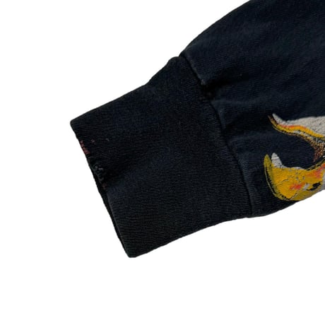 HARLEY DAVIDSON FLAMING EAGLE ARM FLAME LS FITS SMALL 3797
