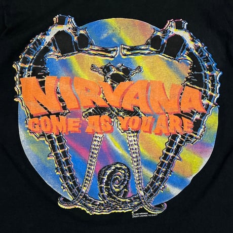 NIRVANA 1992 COME AS YOU ARE GIANT XL 2405