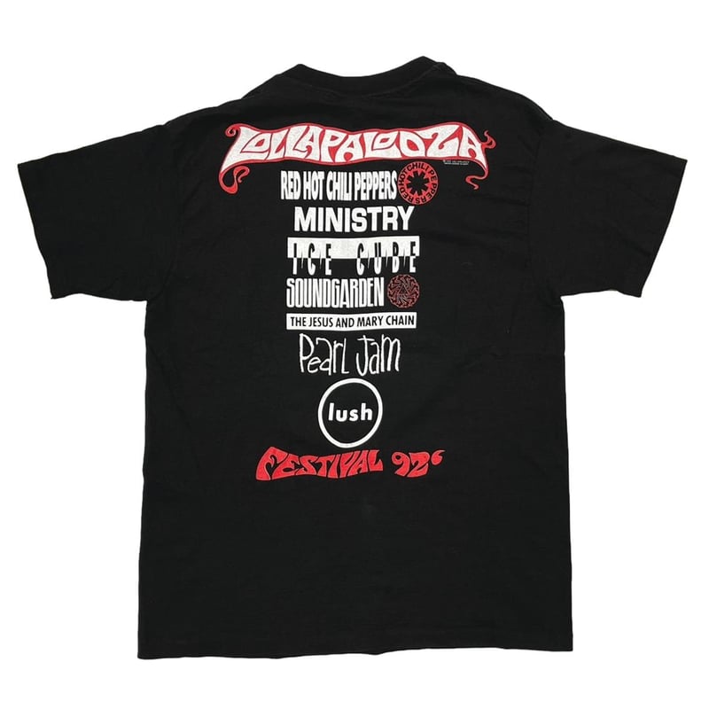 LOLLAPALOOZA 1992 FES TEE GIANT XL 0793 | great
