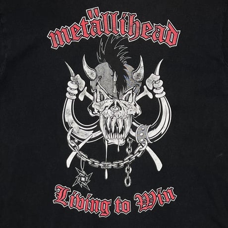 METALLICA METALLIHEAD LIVING TO WIN 1999 CHAMP LARGE 5469