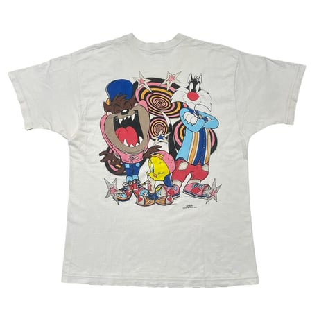 LOONEY TUNES THE BIRD IS DA WORD WHITE LARGE 7517