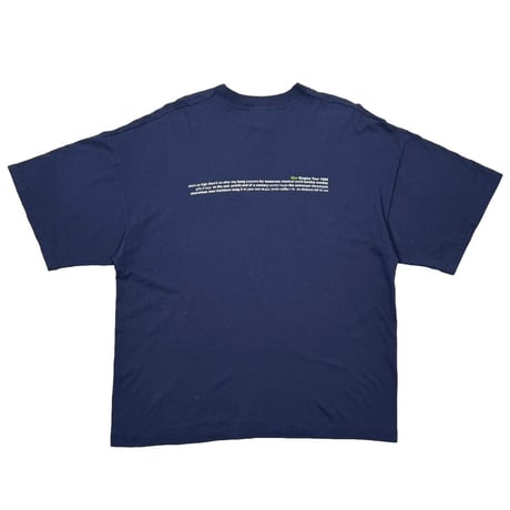blur SINGLES TOUR 1999 NAVY SCREES STARS XL 0053