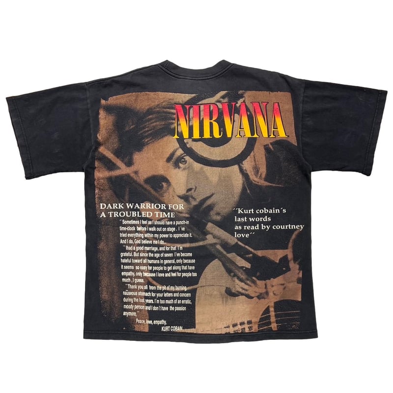 【レア】 Donald Cobain Bootleg 90's Nirvana Kurt Cobain Bootleg XL | TShirtSlayer TShirt