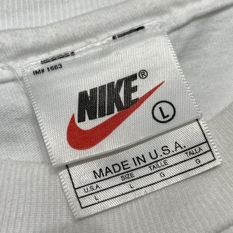 MICHAEL JORDAN JORDAN'S BACK WHITE NIKE LARGE 8769
