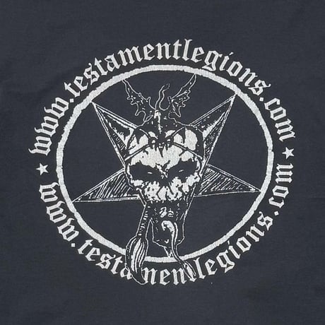 TESTAMENT TESTAMENTLEGIONS.COM LS BLACK SCREEN STARS LARGE 6641