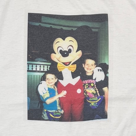 DISNEY VINTAGE DISNEY RESORT PHOTO WHITE SCREEN STARS LARGE 6508